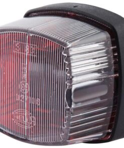 Luz de galibó 5 W, cuadrada, 12 V, roja / blanca, atornillable, 62 x 40 x 62 mm, Hella