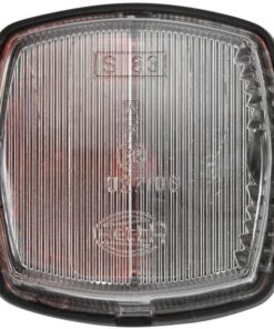 Luz de galibó 5 W, cuadrada, 12 V, roja / blanca, atornillable, 62 x 40 x 62 mm, Hella
