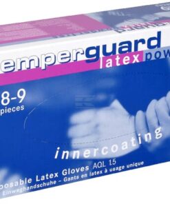 Guantes Semperguard Latex IC PF, talla M