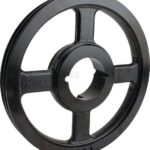 Polea de correa trapezoidal 2 ranuras A o SPA, Diámetro 305.50 mm para buje Taperlock 2517 Kramp