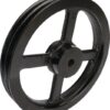 Polea para correa trapecial, 2 canales B o SPB, Ø307 mm, Kramp
