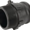 Pieza en V Camlock 3" x 3" BSP macho, Banjo