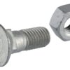 Bolt and nut M12x1,25x33 12.9