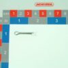 Clavija partida 3,5x25