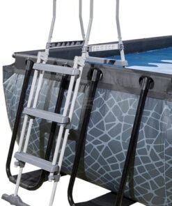Piscina desmontable 4x2x1m piedra 11 Piscina desmontable 4x2x1m piedra