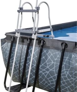 Piscina desmontable 4x2x1m piedra 12 Piscina desmontable 4x2x1m piedra