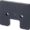 Rubber scraper, 110 x 86 x 10