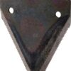 Knife blade top serrated L-80mm, suitable for Bizon