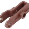 Gearbox fork, lower, bent