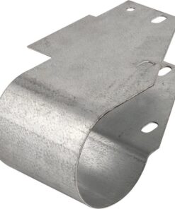 Upper RH-hand inclined conveyor Shaft cover 1.5 x 120 x 421.2