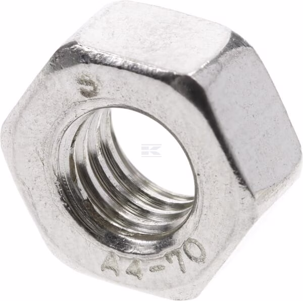 Tuerca acero inoxidable M6 1 Tuerca acero inoxidable M6