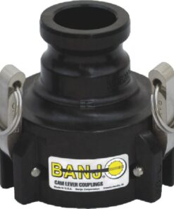 Camlock Tipo A 3" rosca hembra 2" NPT, polipropileno