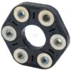 Rubber clutch, inner diameter 80, number of slots 6, diameter of slot 20