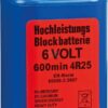 Batería 4R25 6V, zinc-carbono azul 2 Batería 4R25 6V, zinc-carbono azul