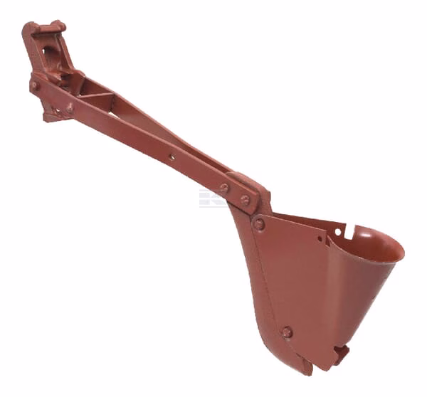 Soporte de hierro para reja de siembra, corto 350 mm 1 Seeding coulter iron holder, short 350 mm