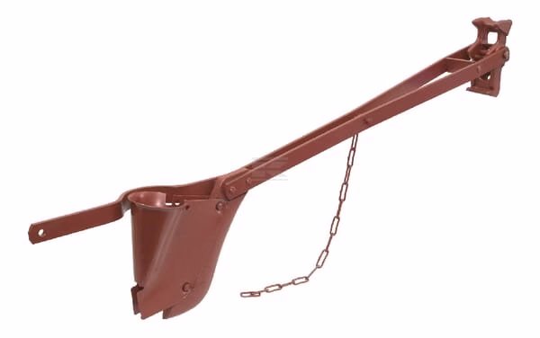 Seeding coulter iron holder, long 590 mm