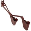 Seeding coulter double with iron holder, right