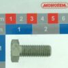 Tornillo, cabeza hexagonal, DIN933 M12x30, acero zincado