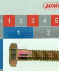 Tornillo, cabeza hexagonal, DIN933 M10x40, acero zincado