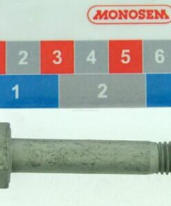 Tornillo, cabeza hexagonal, DIN931 M10x70, acero zincado
