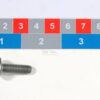 Tornillo, M6x20 TX30, zincado, 720h 3 Tornillo, M6x20 TX30, zincado, 720h