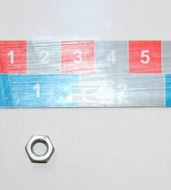Tuerca hexagonal, DIN934 M5x0.80, acero inoxidable
