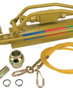 Cilindro hidráulico de 3er punto, gancho con bola Cat.2, Ø63 mm