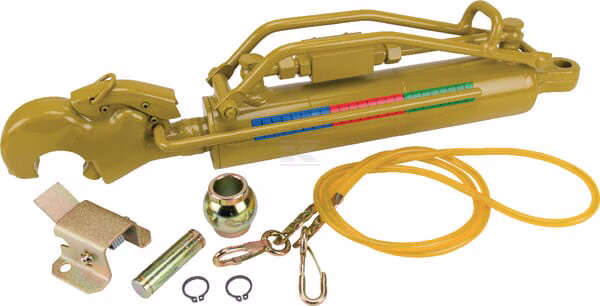 Cilindro hidráulico de 3er punto, gancho con bola Cat.2, Ø63 mm 1 Cilindro hidráulico de 3er punto, gancho con bola Cat.2, Ø63 mm
