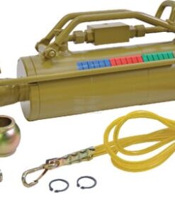Cilindro hidráulico de 3er punto, gancho con bola Cat.3, Ø90 mm
