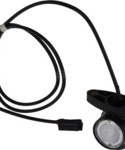 Marker light LED Superpoint III, round, 24V, red/white/orange, bolt on DC plug