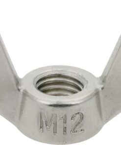 Tuerca de aletas DIN 315 M12, acero inoxidable A2