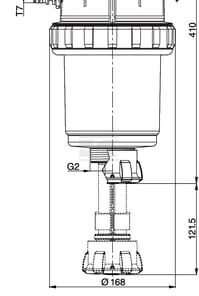 Filtro aspir. 200-260 l T7