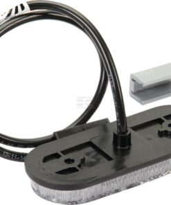 Luz de galibó LED, ovalada 24 V, blanca, 119, Aspöck