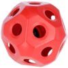 Bola de juego para alimentar caballos, rojo