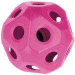 Bola de juego para alimentar caballos, rosa