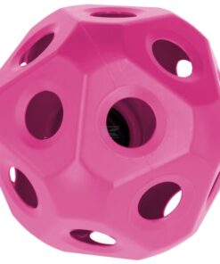 Bola de juego para alimentar caballos, rosa