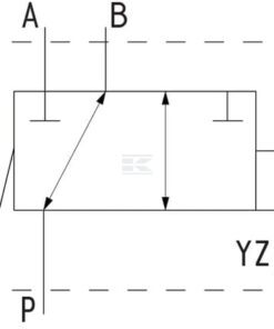 Válv. control 3/2-3/4-12 V CC