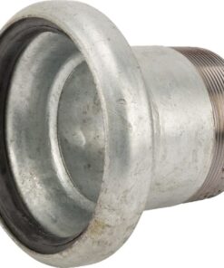 Acoplamiento hembra 3.1/2", macho roscado 3" válido para Bauer, Kramp