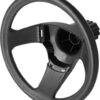 STEERING WHEEL [BLACK]