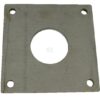 Brida cuadrada de 3" para 4 pernos de fijación