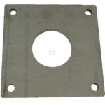 Brida cuadrada de 3" para 4 pernos de fijación