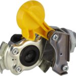 Coupling head with integrated filter Protect-O" M16x1.5 yellow"