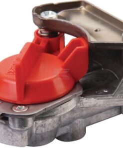 Coupling head with integrated filter "Protect-O" M16x1.5 red