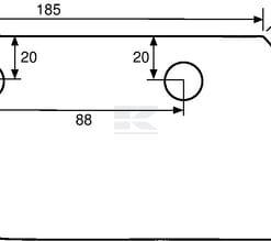 Reja para abonar der. S185 3 Reja para abonar der. S185