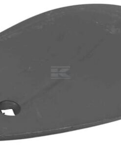 Placa deflectora con borde derecha