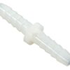Racor recto con boquilla para manguera 1/4" x 1/4"
