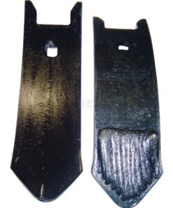 Punta de cultivador 275 x 80 x 12 mm, curvada, 1 orificio, válida para Horsch de Kramp