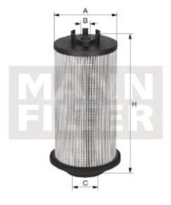 Filtro combustible sin metal