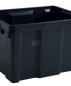 Contenedor negro 30L, 433 x 342 x 263 mm EDA