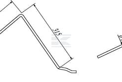 Púa flexible ext. I p/3421400 a